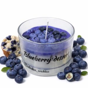 соєва свічка blueberry dessert