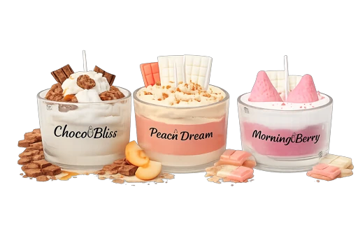 соєві десертні свічки